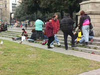 Lunch at Placa Ramblas.JPG (46972 bytes)